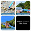 Portable Water Filter Outdoor Camping Water Filter Purifier Camping Emergency Equipment with Straw Sterilization Filtration