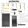 71 in 1 Electric Screwdriver Set 5 Torque Setting Precision Magnetic Screw Driver Repair Power Tool Kit with 550 Mah Battery