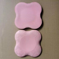 2Pc Pilates Knee Pad Wrist Hand Protective Pad Non-Slip Yoga Mat Solid Color Soft TPE Foam Flat Support Pad Fitness Accessories