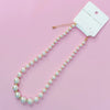 Graduated Glam Pearl Necklace