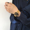 Chic Retro Gold Watch for Women - Minimalist Style
