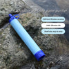 Portable Water Filter Outdoor Camping Water Filter Purifier Camping Emergency Equipment with Straw Sterilization Filtration