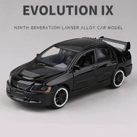 1:32 Mitsubishis Lancer Evolution IX 9 Alloy Car Model Diecast Simulation Metal Toy Vehicles Car Model Collection Childrens Gift