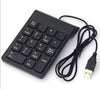 New 18-Key USB 2.4G Wireless Mini Numeric Keypad /USB Wired Numeric Keypad, Suitable for Imac/Macbook Air/Pro Notebook/ PC Deskt