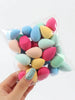 3/20/60Pcs Portable Reusable Water Drop Shape Mini Blender Sponge Beauty Cosmetic Foundation Cosmetic Sponge Makeup Blender