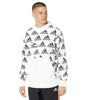 adidas Mens Essentials Brandlove Hoodie White Medium