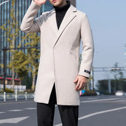 Fiorinni Essentials Men's Overcoat - Stylish Casual Coat