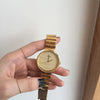 Chic Retro Gold Watch for Women - Minimalist Style